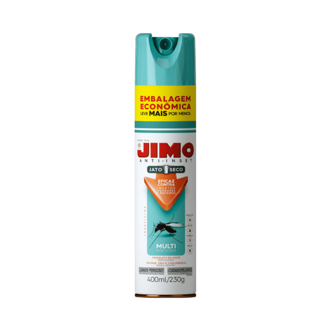 Jimo Multi Insecticida Seco Sin Olor - Aerosol 400cc