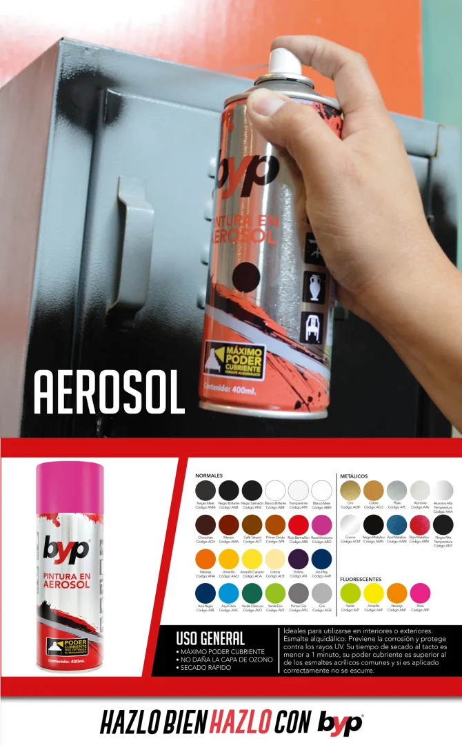 Pintura B y P Amarillo canario 41