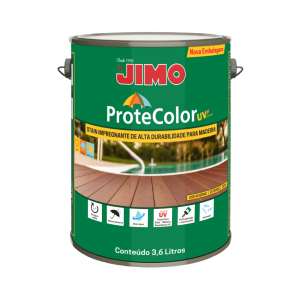 Jimo Protector UV Stain Base Agua p/madera - Lata 3.6Lt