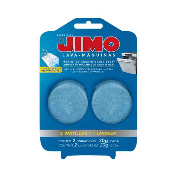 Jimo Lava Máquinas - 2 Pastillas