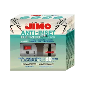 Jimo Anti-Insect 60 noches - Aparato con recarga liquida y pastillas