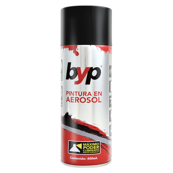 Pintura B y P Negro mate 4