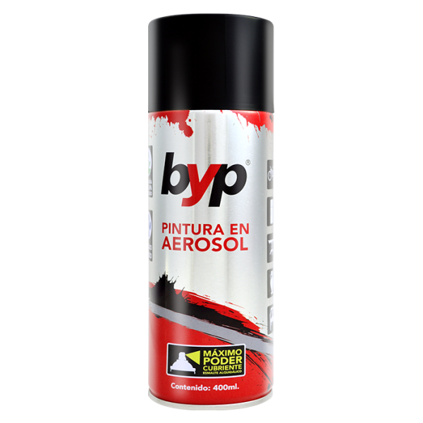 Pintura B y P Negro brillante 39